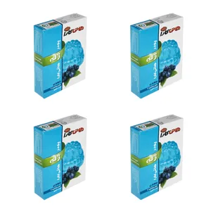 پودر ژله بلوبری هاتی کارا - 100 گرم بسته 4 عددی