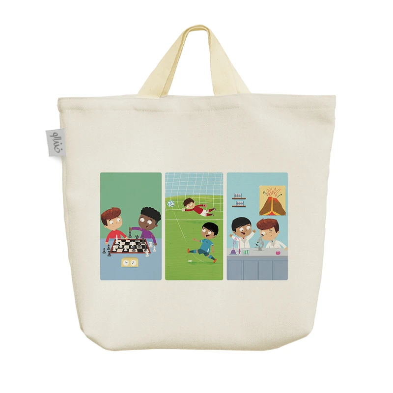 ساک خرید خندالو مدل پسرانه بامزه کد H1257