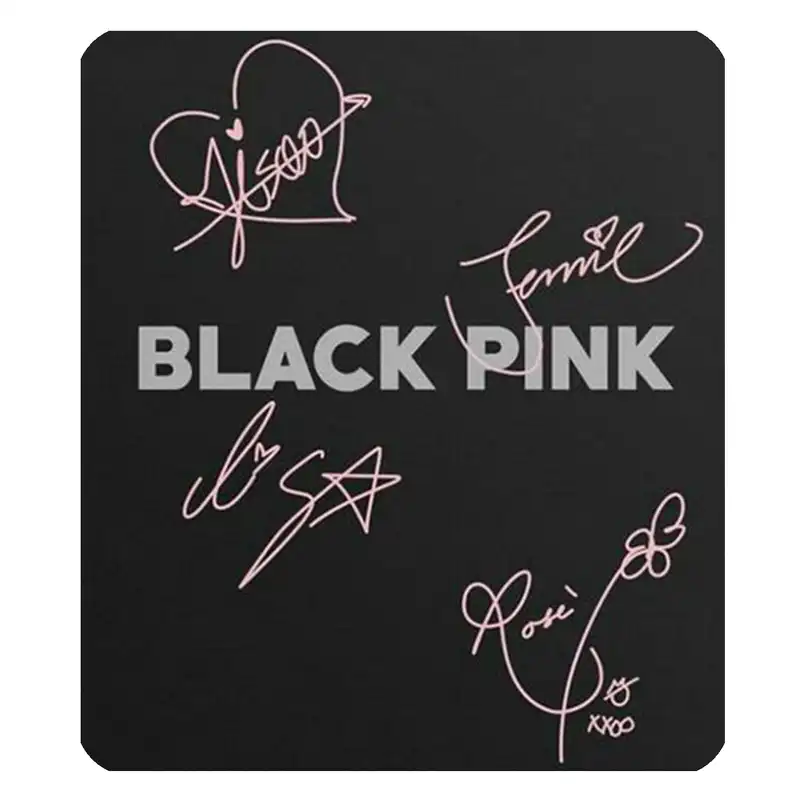 ماوس پد طرح گروه موسیقی بلک پینک کد 30