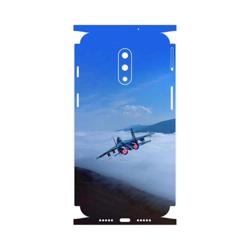 برچسب پوششی ماهوت مدل Fighter plane Su27-FullSkin مناسب برای گوشی موبایل وان پلاس 7