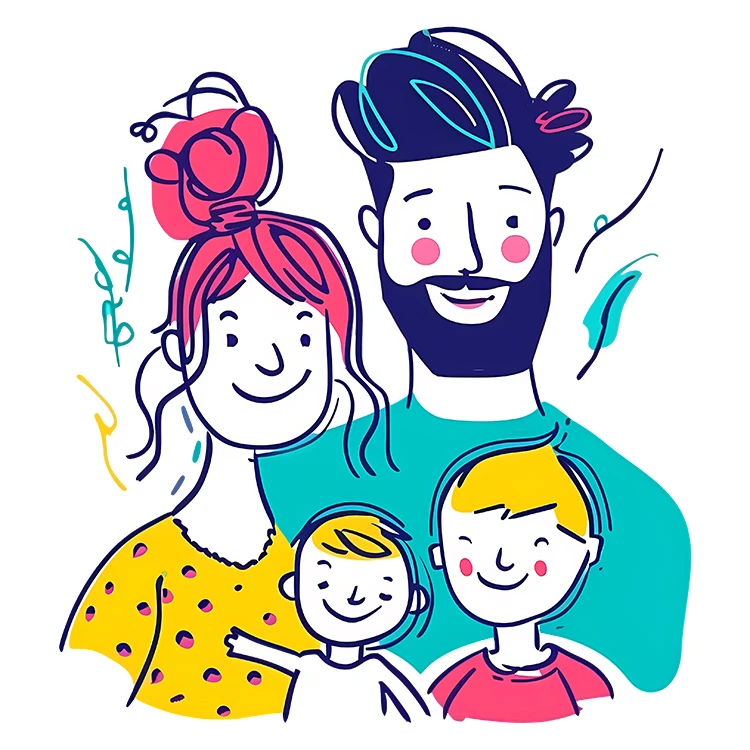 استیکر پارچه و لباس پاد آفرین مدل کارتونی کد S853