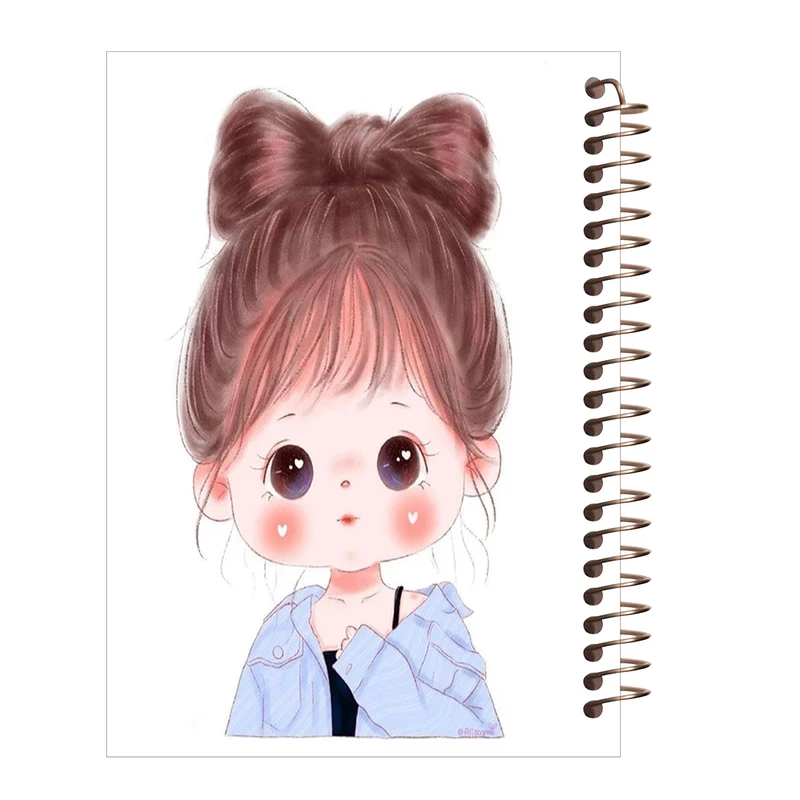 دفترچه یادداشت 100 برگ مدل دخترانه کد O100