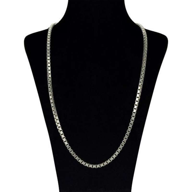 زنجیر نقره مردانه گالری ظهیرالدینی مدل CHM-11 زنجیر نقره مردانه گالری ظهیرالدینی مدل CHM-11