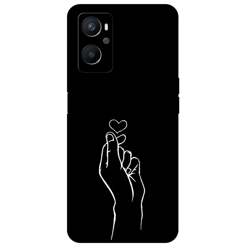 کاور مگافون طرح قلب مدل 7769 مناسب برای گوشی موبایل اوپو A96     