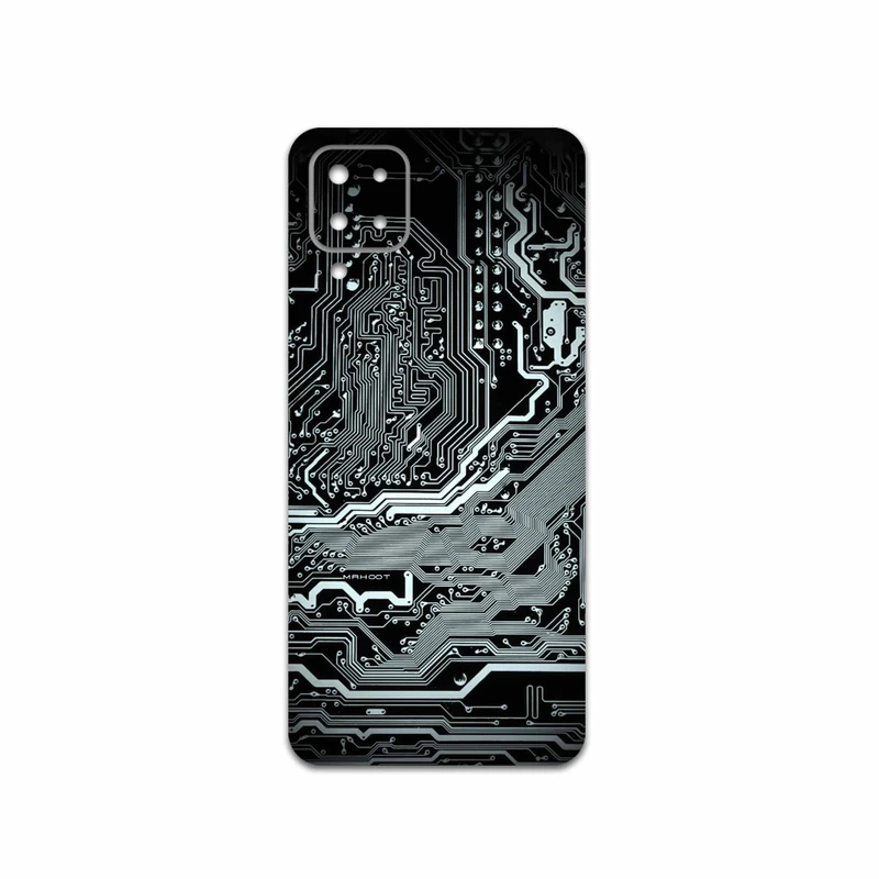 برچسب پوششی ماهوت مدل Black-Printed-Circuit-Board مناسب برای گوشی موبایل سامسونگ Galaxy M12