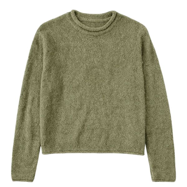 پلیور یقه گرد زنانه مدل 1820