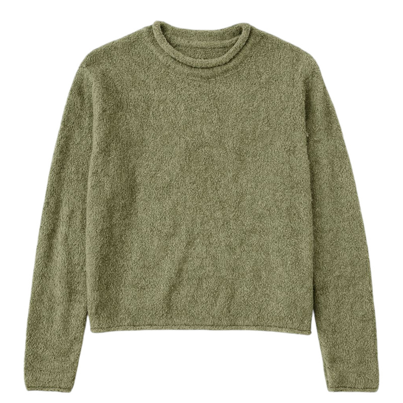 پلیور یقه گرد زنانه مدل 1820