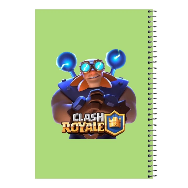 دفتر مشق 80 برگ اس جی مدل کلش رویال کد۲۰   