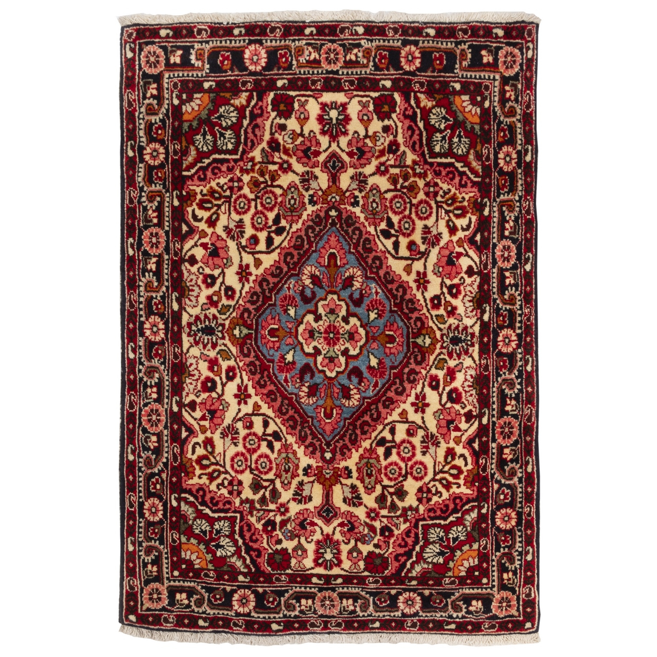 فرش قدیمی  دستباف نیم متری سی پرشیا کد 187462