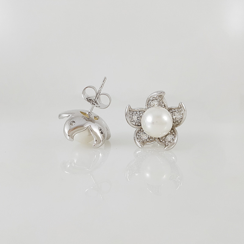 گوشواره زنانه ژوپینگ مدل مروارید کد 1198