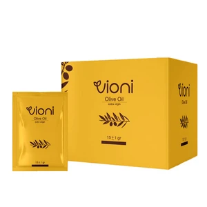 ساشه روغن زیتون فرابکر ویونی - 15 گرم بسته 50 عددی