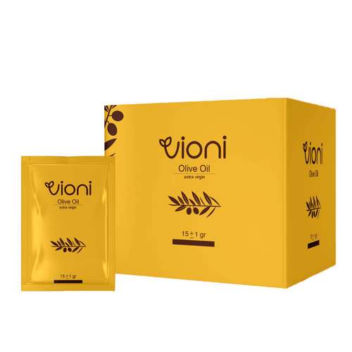 ساشه روغن زیتون فرابکر ویونی - 15 گرم بسته 50 عددی