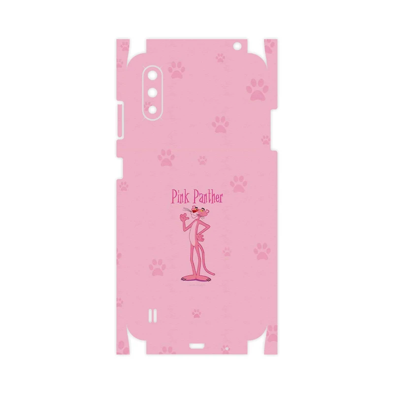 برچسب پوششی ماهوت مدل The Pink Panther-FullSkin مناسب برای گوشی موبایل سامسونگ Galaxy A01