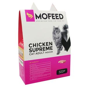 نقد و بررسی غذای خشک گربه مفید مدل Supreme Indoor وزن 500 گرم توسط خریداران