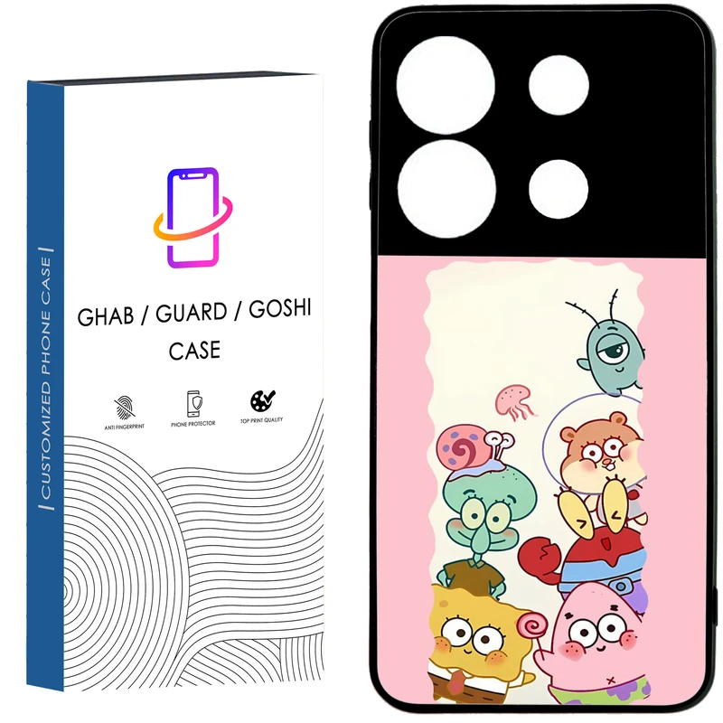 کاور قاب گارد گوشی طرح فانتزی کد 81- TPU مناسب برای گوشی موبایل شیائومی Redmi Note 13 Pro 5G / Poco X6 5G