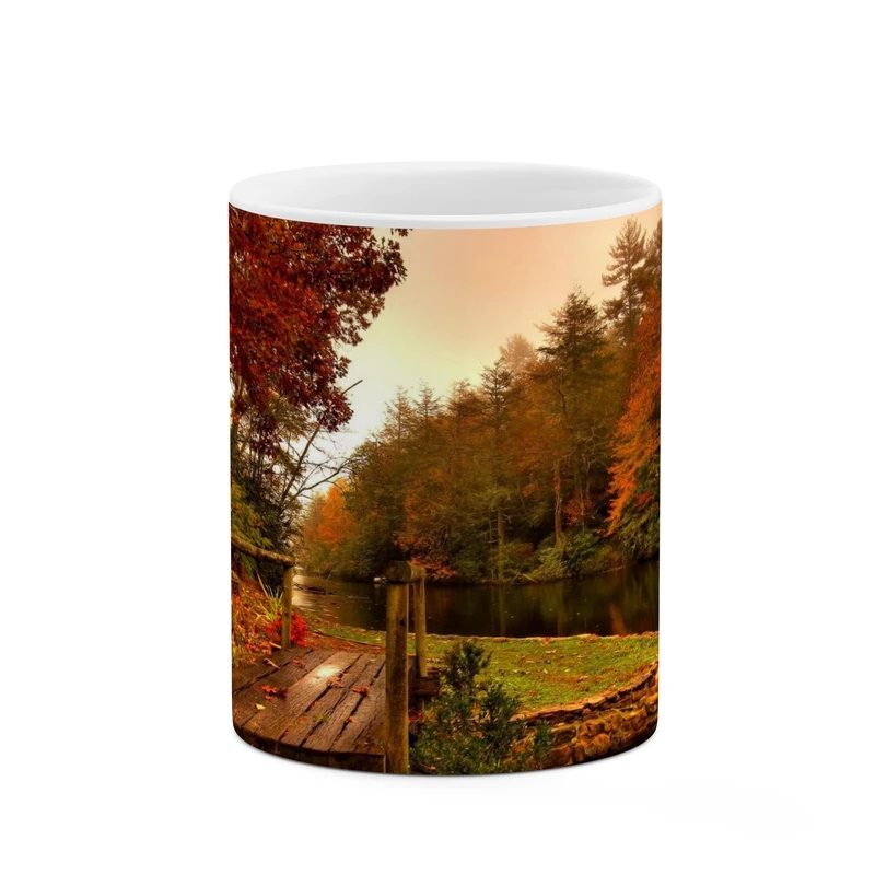 ماگ کاکتی طرح رود با تم پاییز کد mgp10308