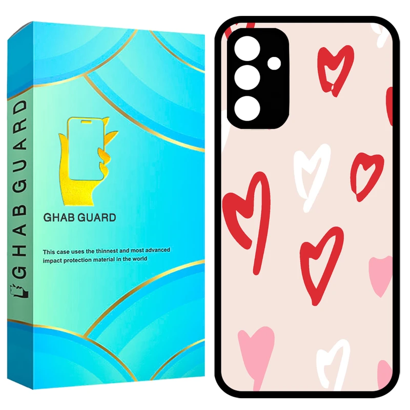  کاور قاب گارد طرح قلب مدل GCHPA34 مناسب برای گوشی موبایل سامسونگ Galaxy A34 5G 