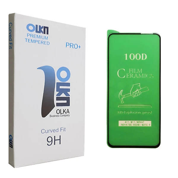 محافظ صفحه نمایش سرامیکی الکا مدل +PRO مناسب برای گوشی موبایل شیائومی Redmi Note 9
