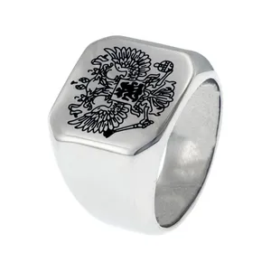 انگشتر مردانه داتینو مدل عقاب دو سر