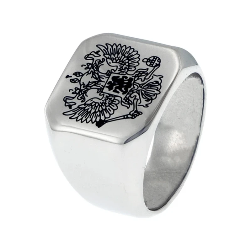 انگشتر مردانه داتینو مدل عقاب دو سر