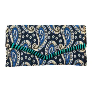 کیف پول زنانه مدل سنتی طرح گلیم آینه دار کد 100