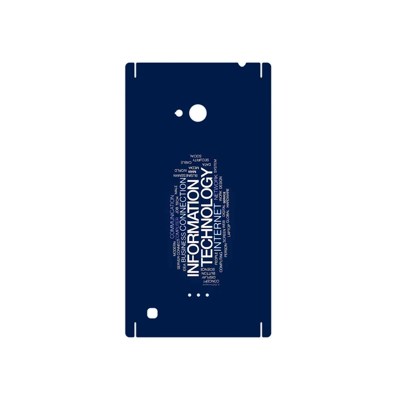 برچسب پوششی ماهوت مدل IT Science مناسب برای گوشی موبایل نوکیا Lumia 720