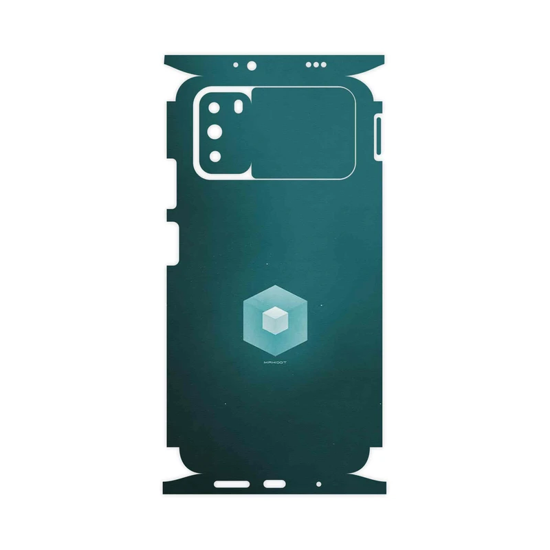 برچسب پوششی ماهوت مدل Minimal Cube icon-FullSkin مناسب برای گوشی موبایل شیائومی Poco M3