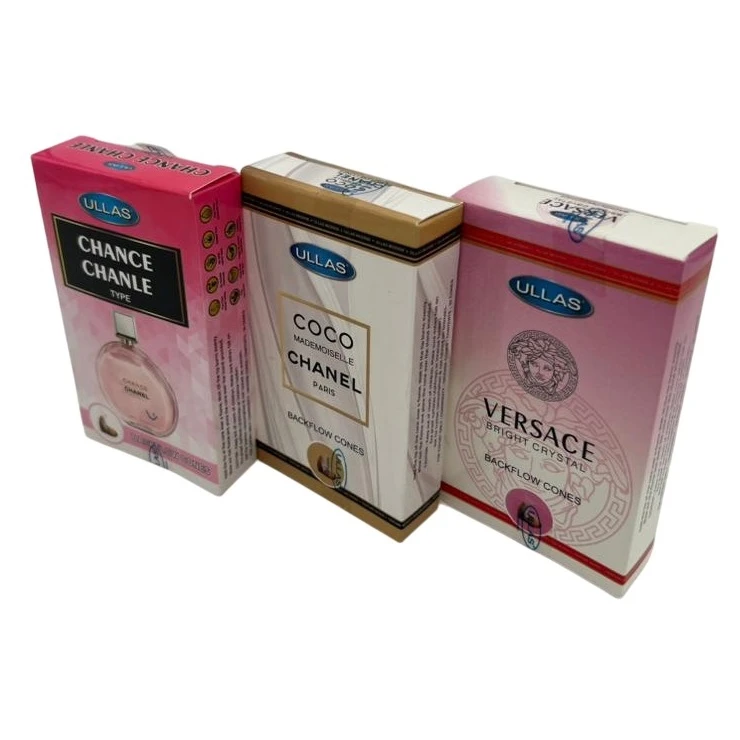 عود آبشاری الاس مدل 01 رایحه بهار و گل‌های بهاری و بنفشه 3 بسته 10 عددی