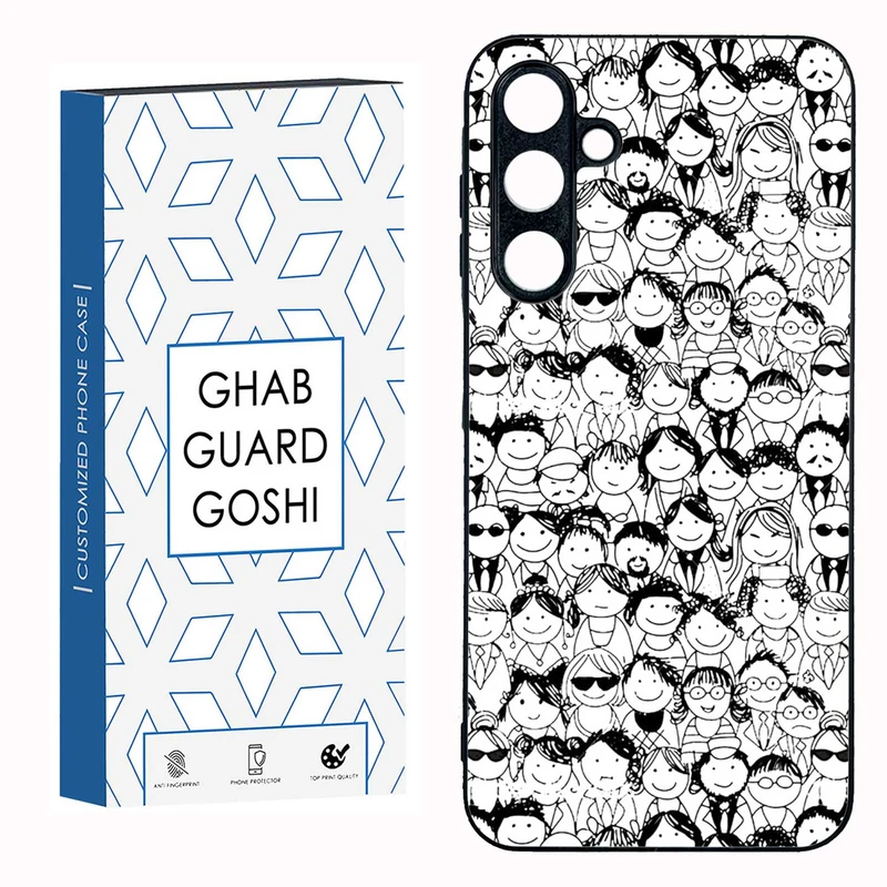 کاور قاب گارد گوشی طرح آدمک کد TPU-076 مناسب برای گوشی موبایل سامسونگ GALAXY A16