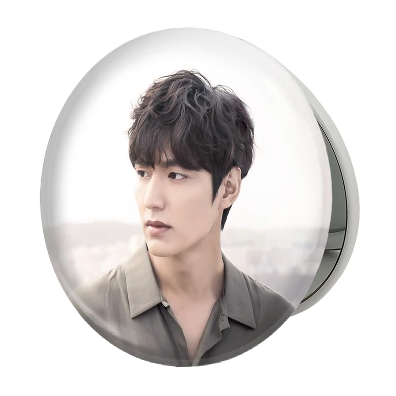 آینه جیبی خندالو طرح لی مین هو Leemin ho مدل تاشو کد 20899 