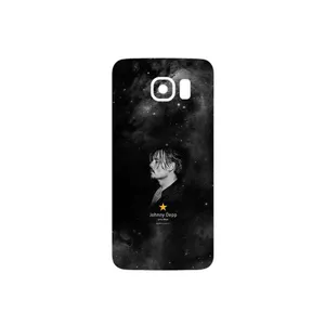 MAHOOT Johnny Depp Cover Sticker for Samsung Galaxy S6