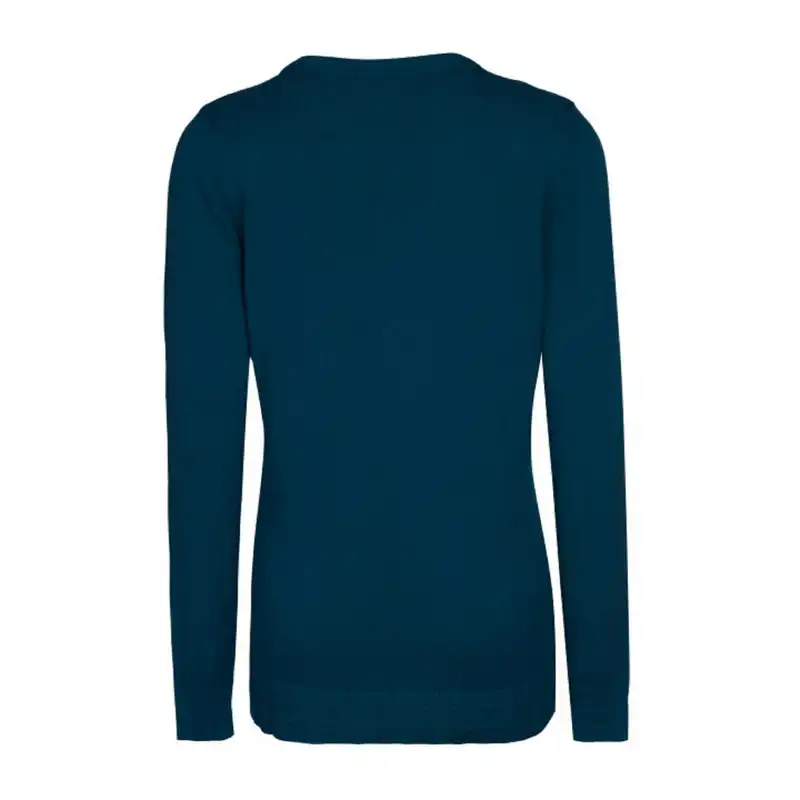 پلیور زنانه جوتی جینز مدل ساده کد 122119 رنگ آبی