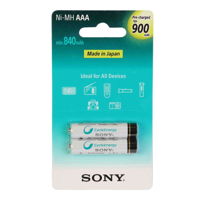باتری تلفن بی سیم سونی مدل NH-AA-B2GN 900 بسته 2 عددی باتری تلفن بی سیم سونی مدل NH-AA-B2GN 900 بسته 2 عددی