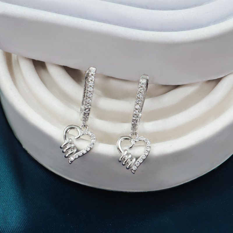 نیم ست نقره زنانه جی تی ای مدل جی نایس