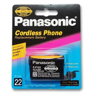 Panasonic P-P102T/1B Battery