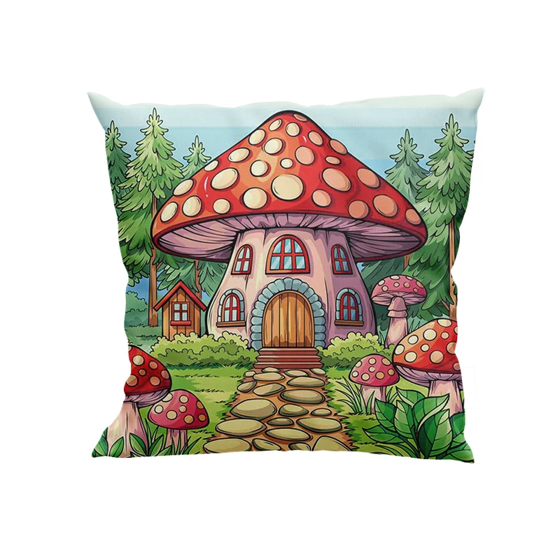 کوسن کودک پاد آفرین مدل خانه قارچی کد DKK850