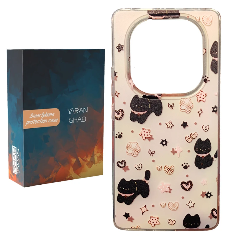 کاور قاب یاران مدل Baby Cat مناسب برای گوشی موبایل شیائومی Redmi Note 14 Pro 4G