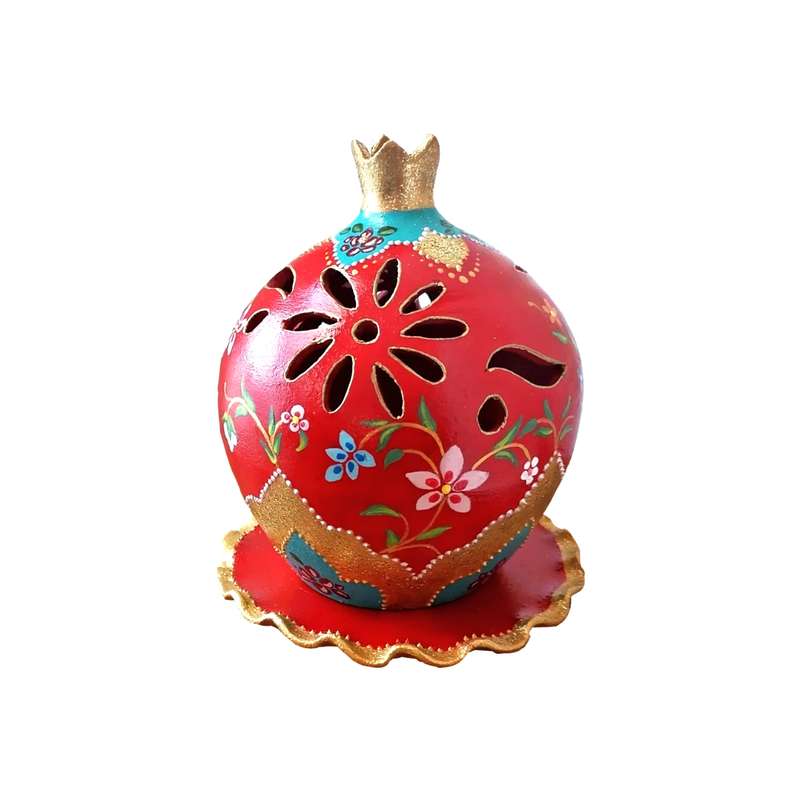 جا شمعی طرح انار