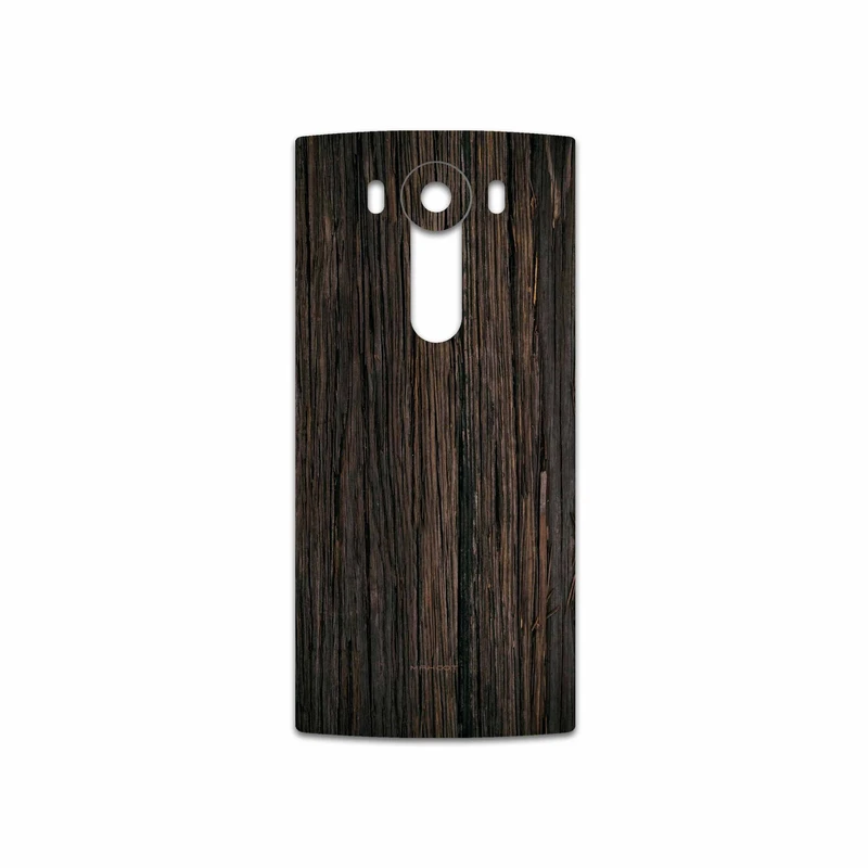 برچسب پوششی ماهوت مدل Burned Wood مناسب برای گوشی موبایل ال جی V10
