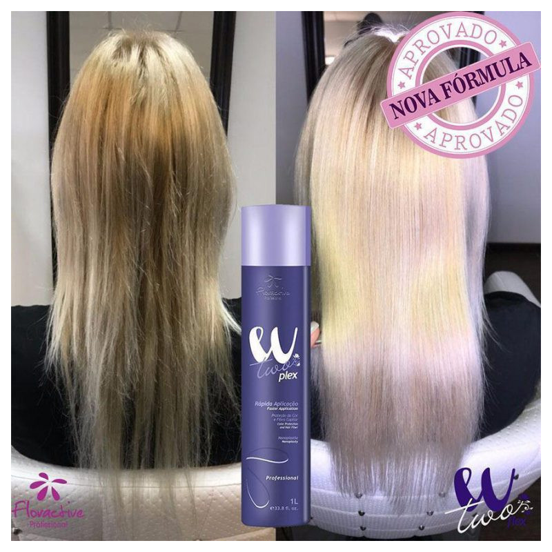 پروتئین مو فلوراکتیو مدل  پلکس  W.two حجم 1000 میلی لیتر