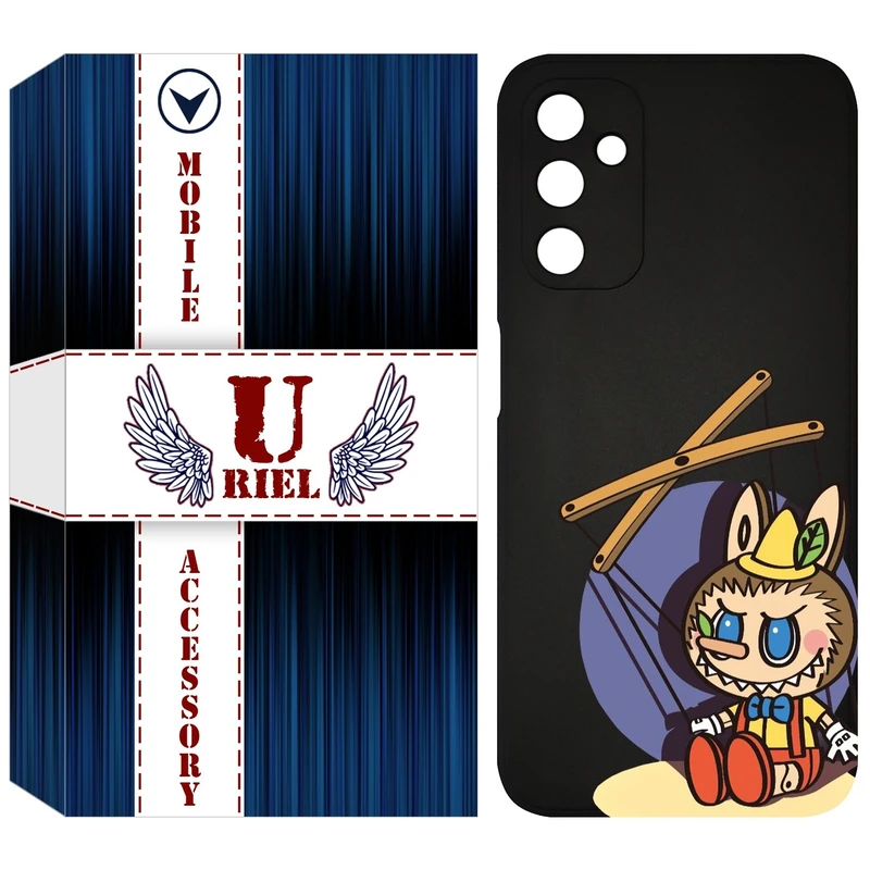 کاور یوریل مدل KSH کد 108 طرح عروسک لبوبو مناسب برای گوشی موبایل سامسونگ Galaxy A14 4G / A14 5G