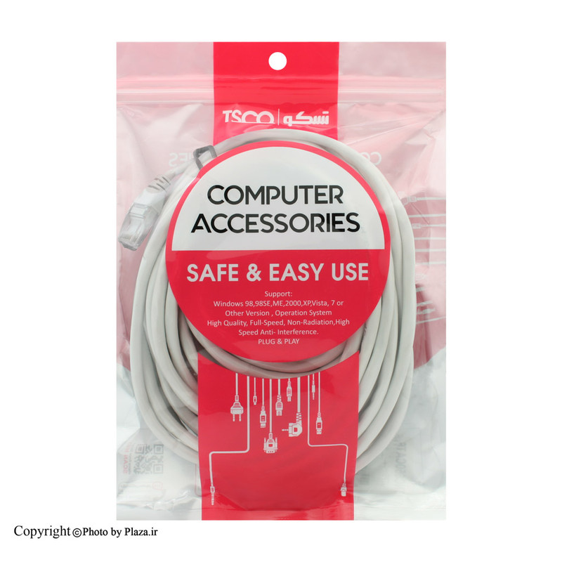 کابل شبکه CAT6 تسکو مدل TNC610