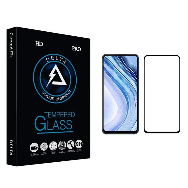 محافظ صفحه نمایش دلتا مدل HD مناسب برای گوشی موبایل شیائومی Redmi Note 9 Pro Max