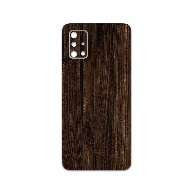 برچسب پوششی ماهوت مدل Dark Walnut Wood مناسب برای گوشی موبایل سامسونگ Galaxy A71