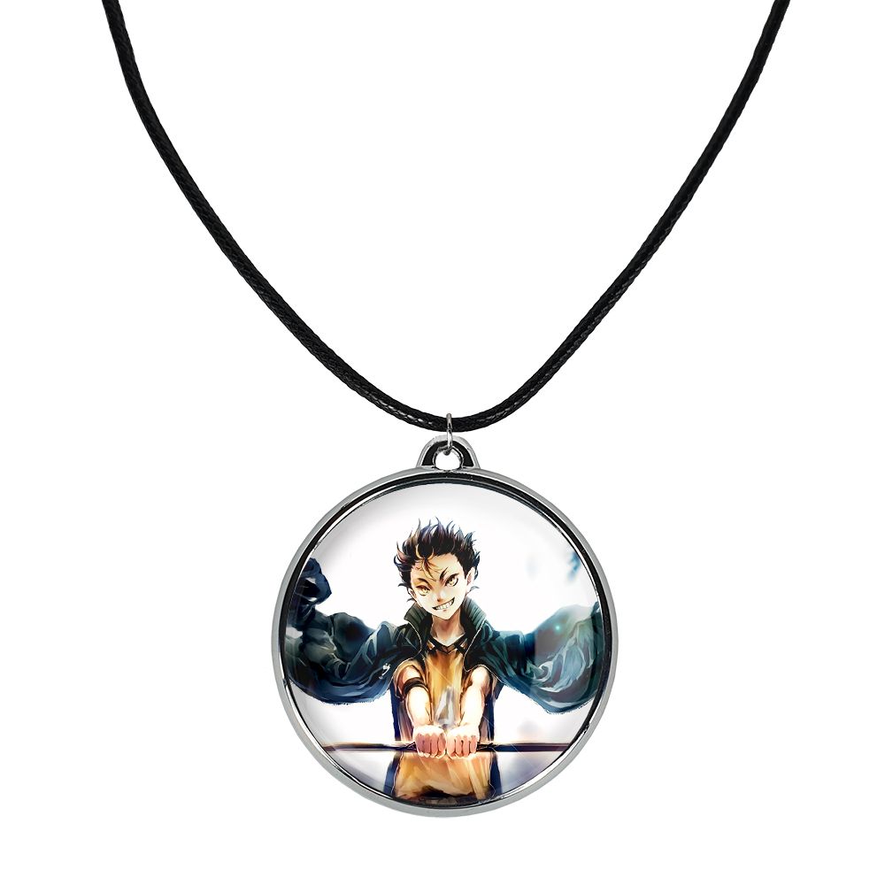 گردنبند خندالو مدل نیشینویا یو و سوکیشیما کئی انیمه آبشار سرنوشت هایکیو کاگیاما کد 1121011207 - - 1