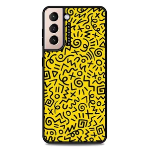 AKAM AMC-WSGS21P-DOODLE3 Cover For Samsung Galaxy S21 Plus