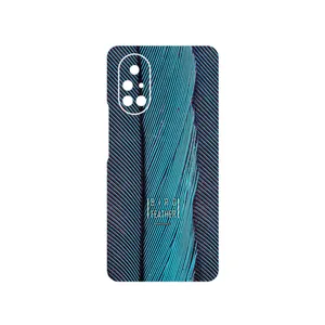 MAHOOT Turquoise feathers Cover Sticker for Huawei Nova 8