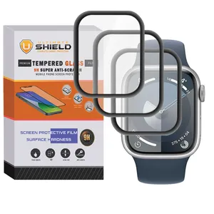 محافظ صفحه نمایش نانو آلتیمیت شیلد مدل Pmma-UL مناسب برای اپل واچ Series 9 41mm بسته سه عددی