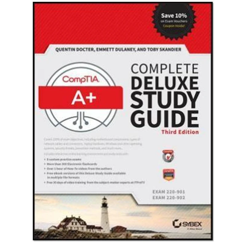 کتاب CompTIA A+ Complete Deluxe Study Guid اثر  Quentin Docter and Emmett Dulaney  انتشارات مؤلفین طلایی