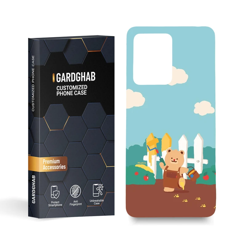  کاور گارد قاب مدل دخترانه  مناسب برای گوشی موبایل شیائومی redmi note 12pro 5g